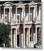 The Ephesus Library In Turkey Metal Print