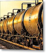 The Ethanol Train Metal Print