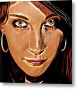 The Eyes Of A Sorceress Metal Print