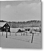 The Family Farm Metal Print