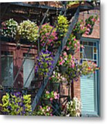 The Fire Escape Metal Print