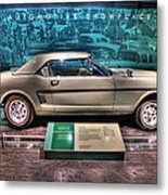 The First Mustang Metal Print