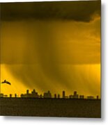 The Floating City Metal Print