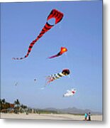 The Forgotten Joy Of Soaring Kites Metal Print