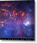 The Galactic Center Of The Milky Way Metal Print