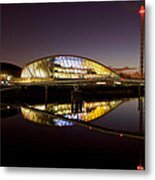 The Glasgow Science Centre Metal Print