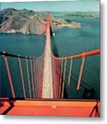 The Golden Gate Bridge Metal Print