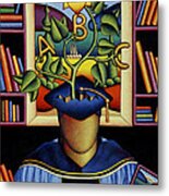 The Graduation ,a Man Of Letters Metal Print