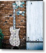 The Guitar Metal Print