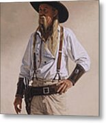 The Gunslinger Metal Print