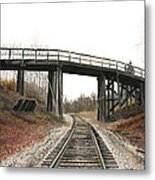 The High Bridge Metal Print