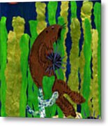 The Hungry Sea Otter By Lucas Salazar 3rd Grade Metal Print