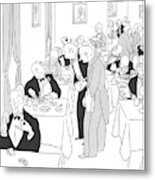 The Inner Man

Dinner At The Club Metal Print