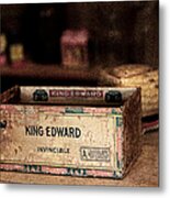 The Invincible King Edward Cigar Metal Print