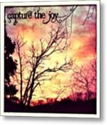 The Joy Of A Beautiful Sunrise. Great Metal Print