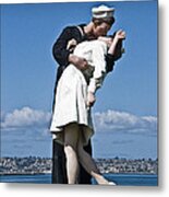 The Kiss Metal Print