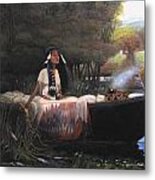 The Lakota Maiden Metal Print