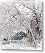 The Last Snow Storm Metal Print