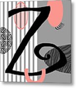 The Letter Z Metal Print