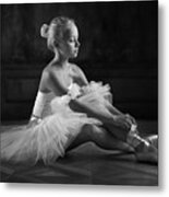 The Little Ballerina 1 Metal Print