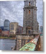 The Longfellow Bridge - Boston Metal Print