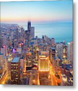 The Magnificent Mile Metal Print