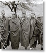 The Masai Metal Print