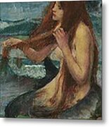 The Mermaid Metal Print