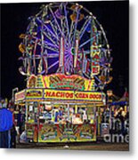 The Midway Of Louisiana State Fair 2012 Metal Print