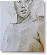 The Model Metal Print