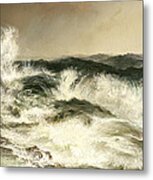 The Much Resounding Sea Metal Print