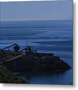 The Old Abandoned Mine On The Sea Metal Print
