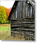The Old Back Shed Metal Print
