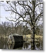 The Old Manse Boathouse Metal Print