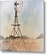 The Old Windmill Metal Print