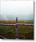 The Other Side Of The Field Metal Print