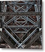 The Other Side Of The Tracks Metal Print
