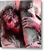 The Passion Of The Christ 'for Our Sins' Metal Print