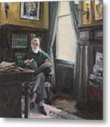 The Reading Room Metal Print