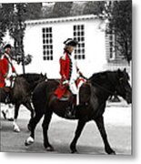 The Red Coats Metal Print