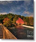 The Red Mill Metal Print
