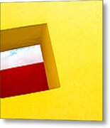 The Red Rectangle Metal Print