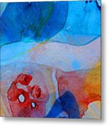 The Right Path - Colorful Abstract Art By Sharon Cummings Metal Print