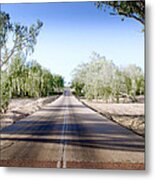 The Road To Back Of Beyond Metal Print