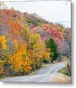 The Scenic Drive Metal Print