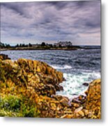 The Sea At Kennebunkport Metal Print