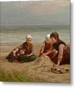 The Shell-gatherers Metal Print