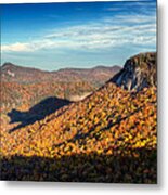North Carolina Autumn Mountain Bear Shadow Nc Metal Print