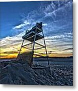The Stand At Sunset Metal Print