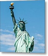 The Statue Of Liberty Nyc Metal Print